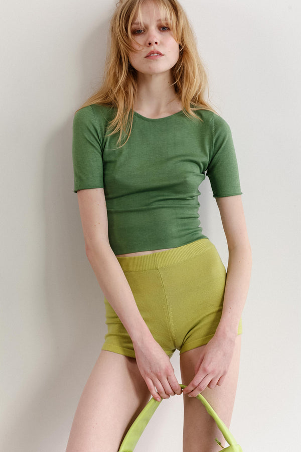 Josephine Silk Cotton Tee