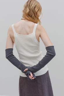 Deda Cashmere Gloves - Marl Grey