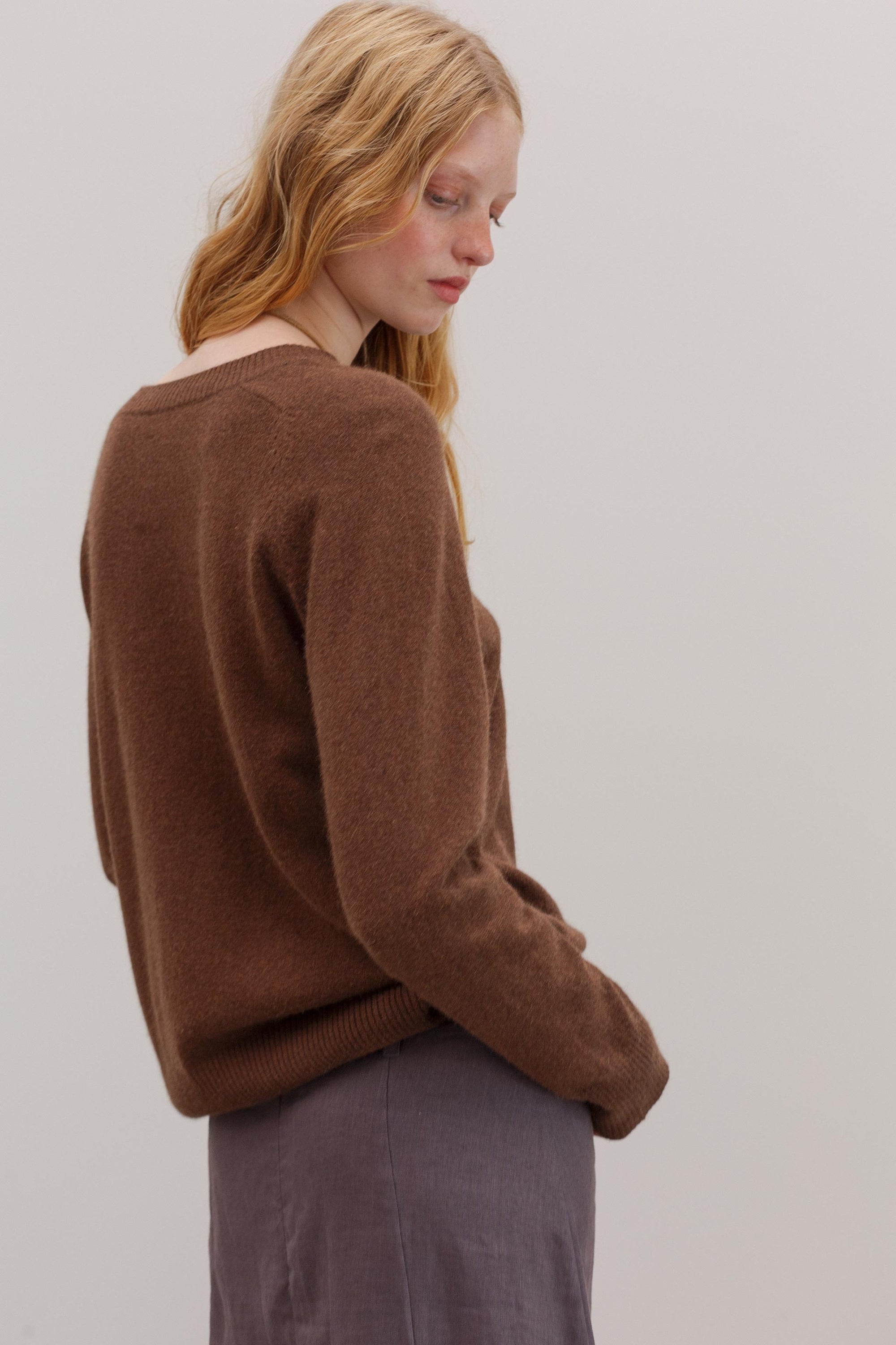 Leith Perino Jumper - Husk