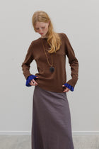 Shiki Silk Cashmere Cuffs - Lazuli