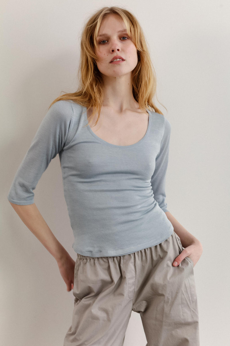 Swan Silk Top
