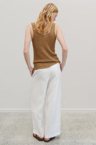 Amore Linen Top - Honey