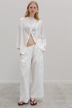 Yudi Linen Pants - Rice Paper