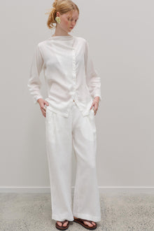 Yudi Linen Pants - Rice Paper