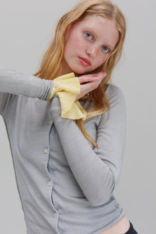 Shiki Silk Cashmere Cuffs - Butter