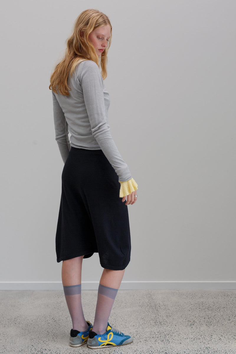Clume Organic Cotton Skirt - Black