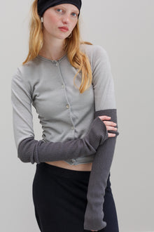 Deda Cashmere Gloves - Marl Grey