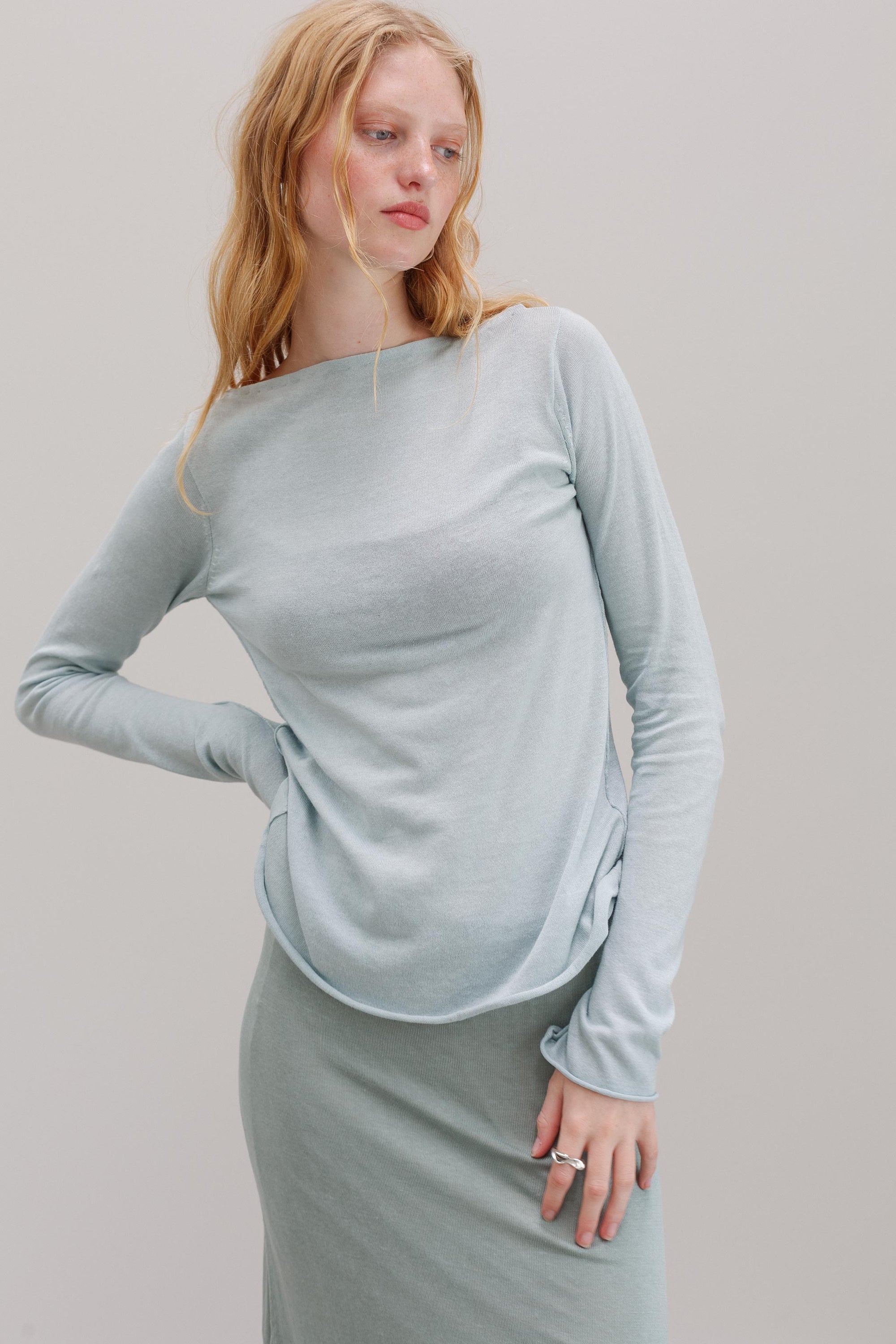 Hanape Hemp Top  - Sea Nymph