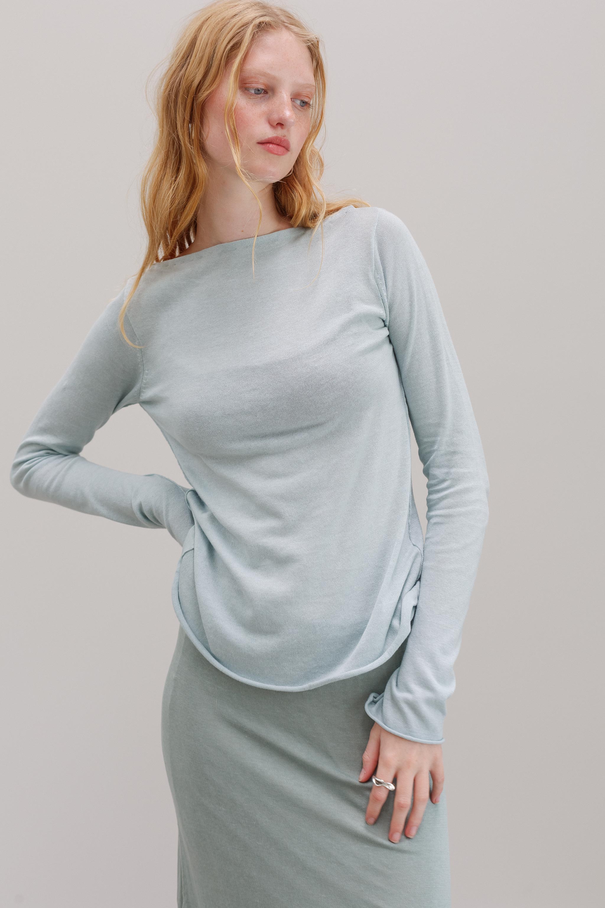 Hanape Hemp Top  - Sea Nymph