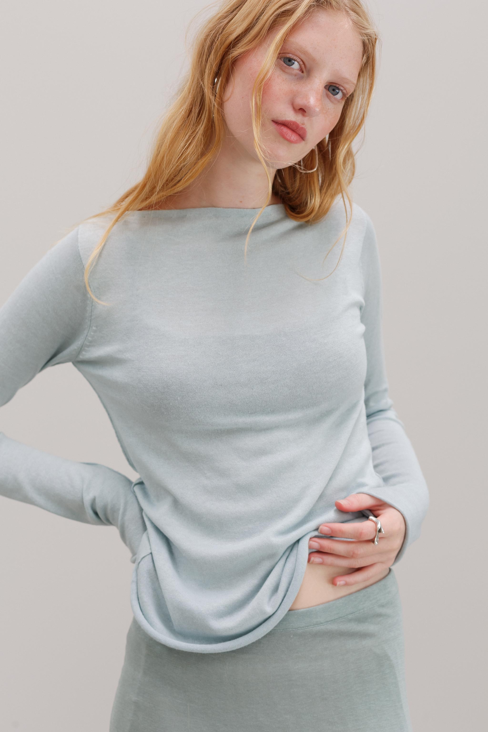 Hanape Hemp Top  - Sea Nymph