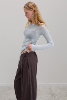 Yudi Linen Pants - Clove Brown