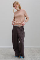 Yudi Linen Pants - Clove Brown