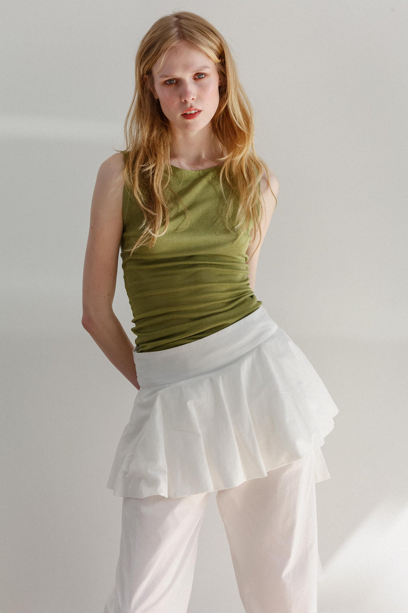 Bodi Ra Cotton Mini Skirt