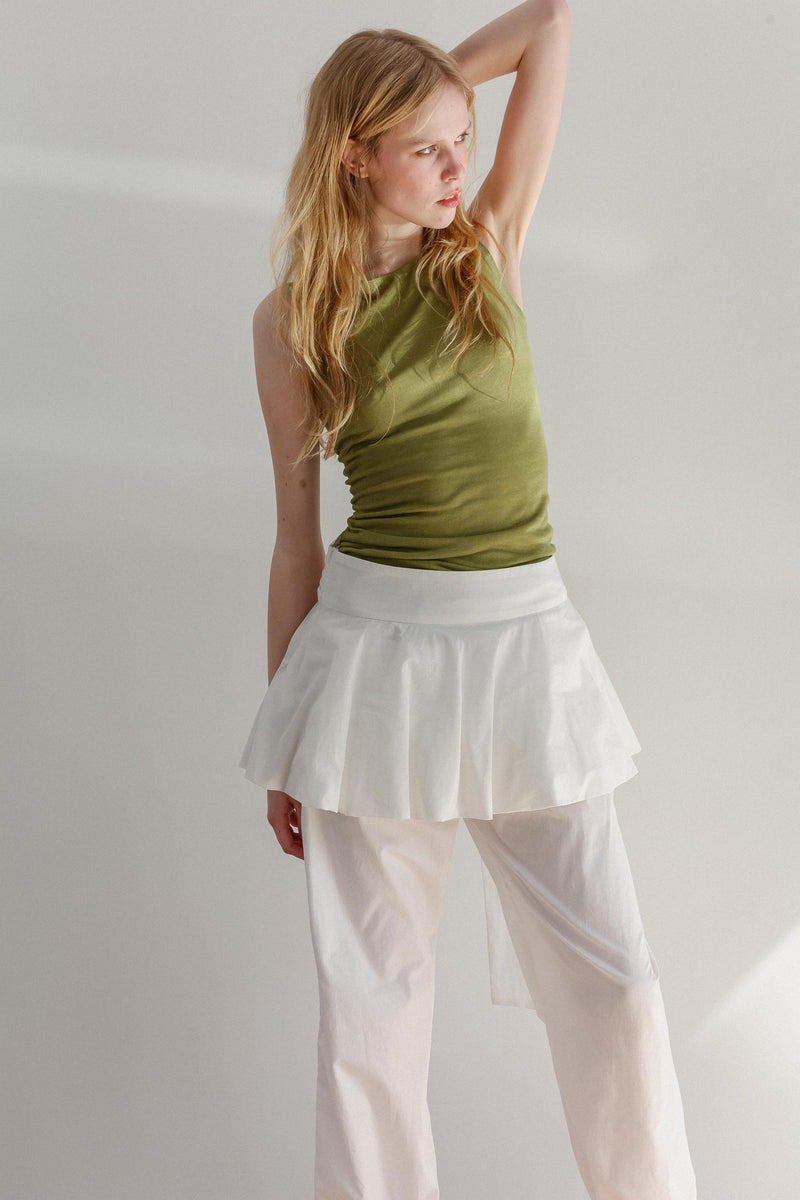 Bodi Ra Cotton Mini Skirt