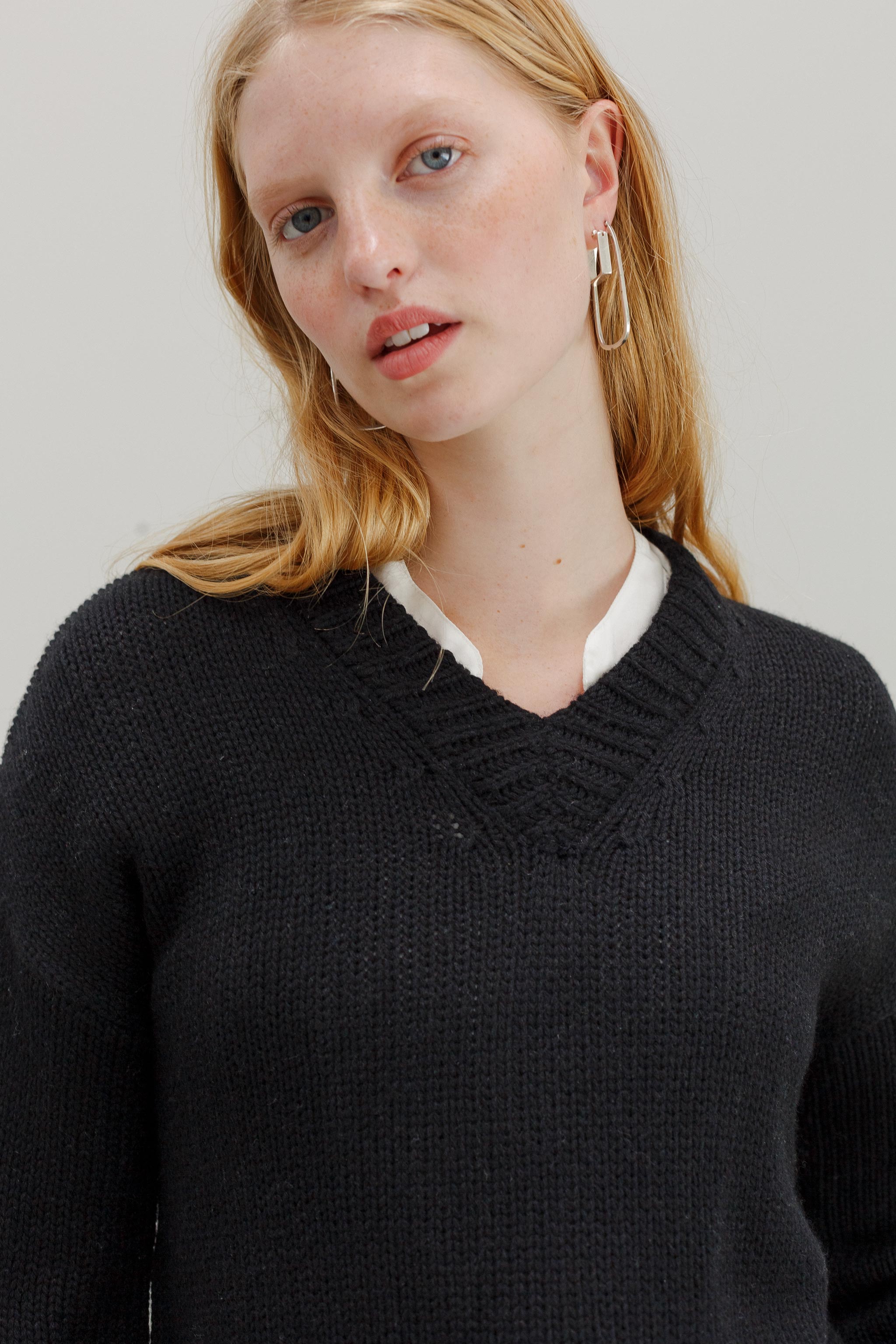Kumi Merino Jumper - Black