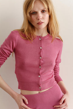 Queenie Silk Cardigan
