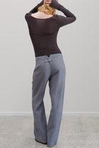 Leeway Linen Pants - Slate