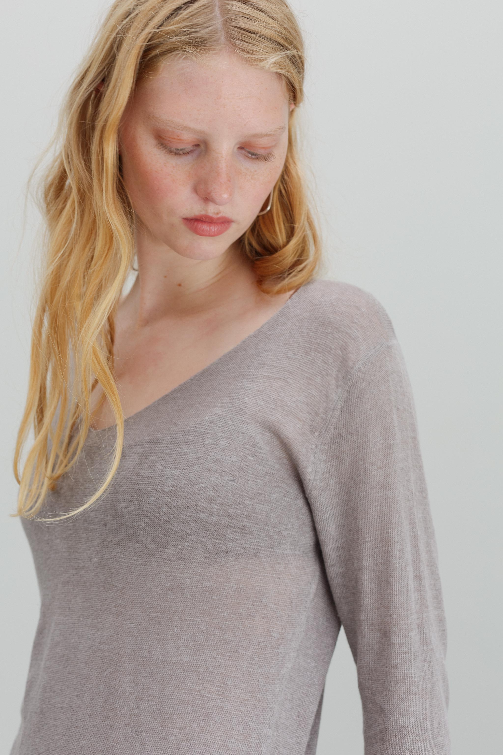 Yana Linen Sweater - Whip