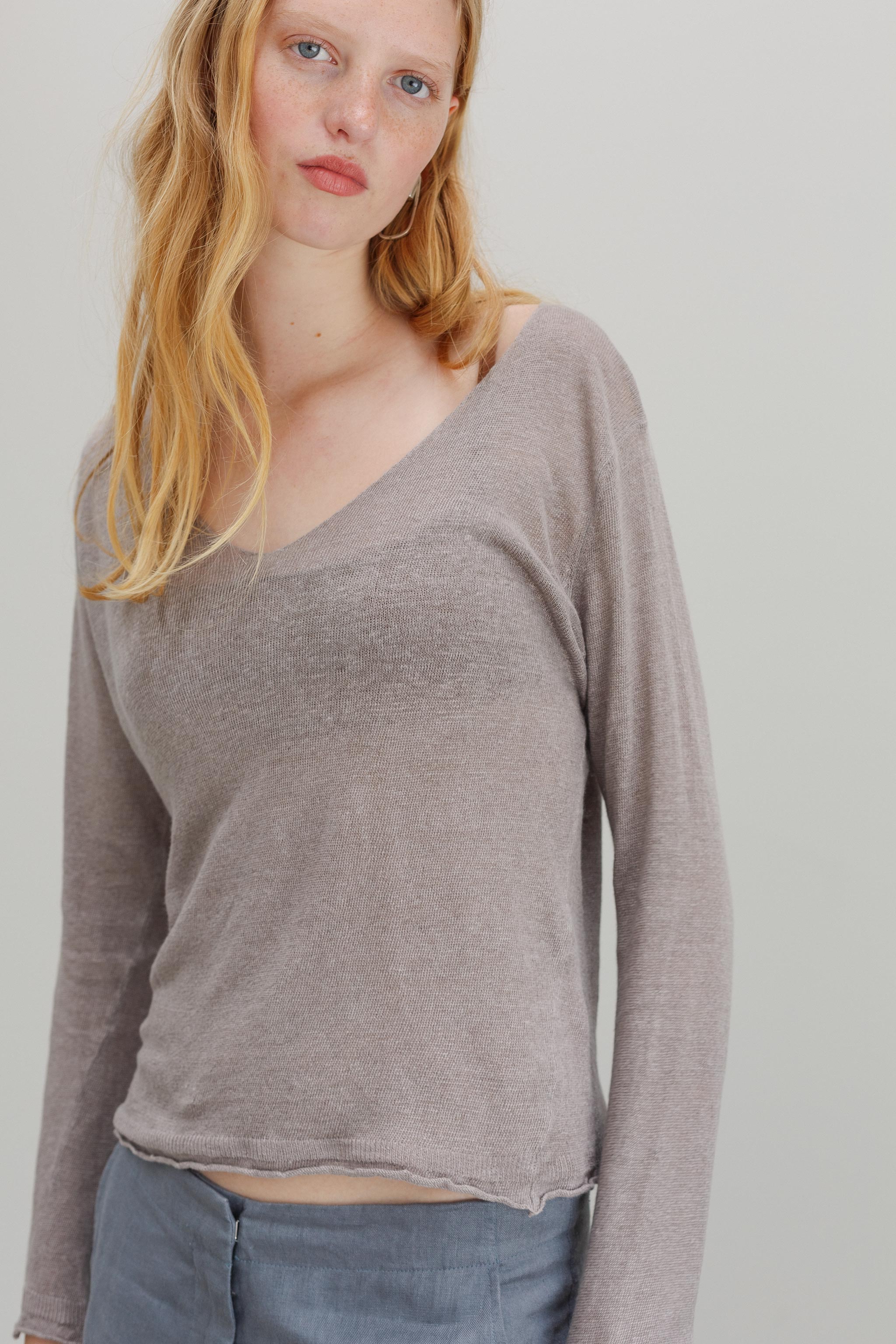 Yana Linen Sweater - Whip