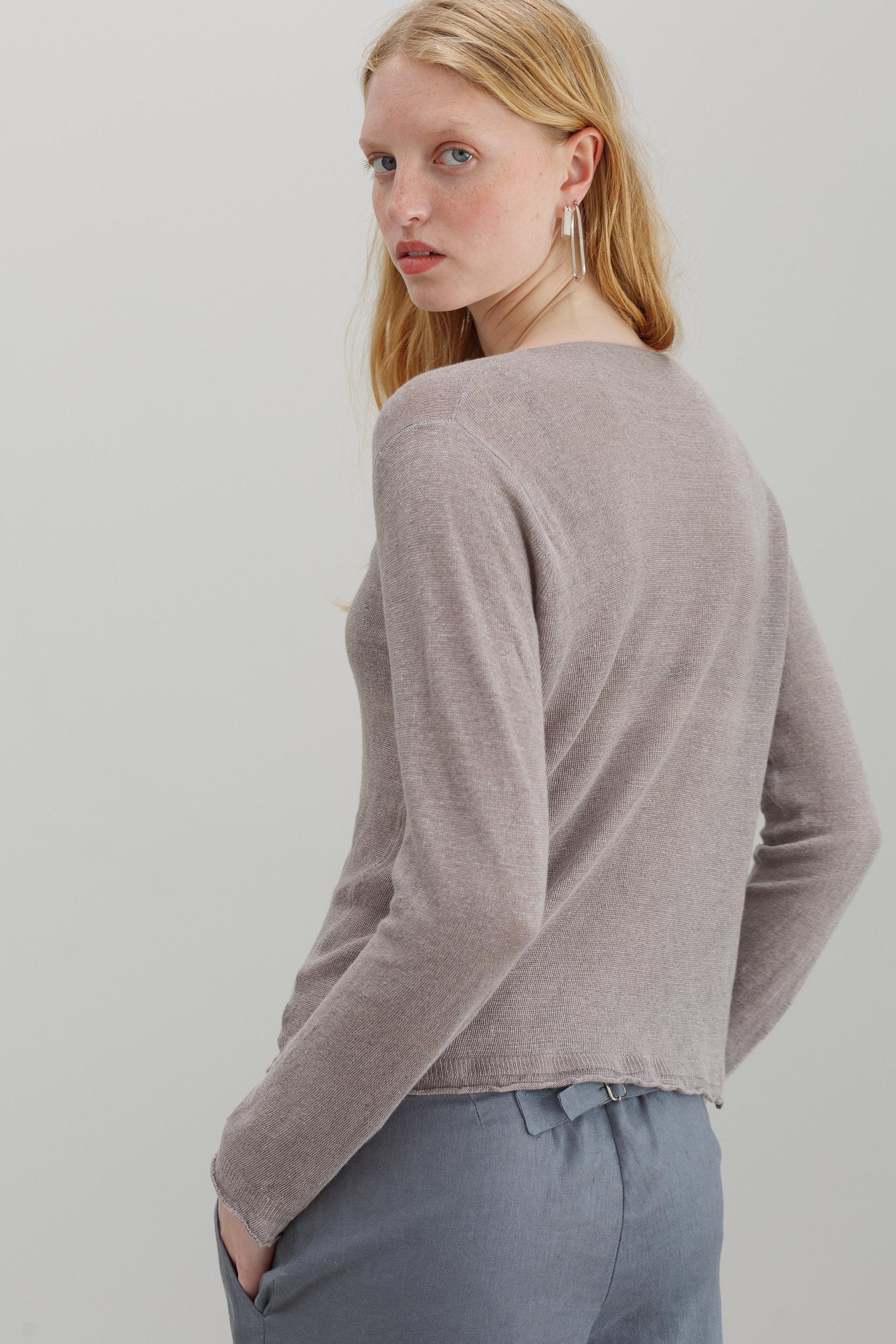 Yana Linen Sweater - Whip