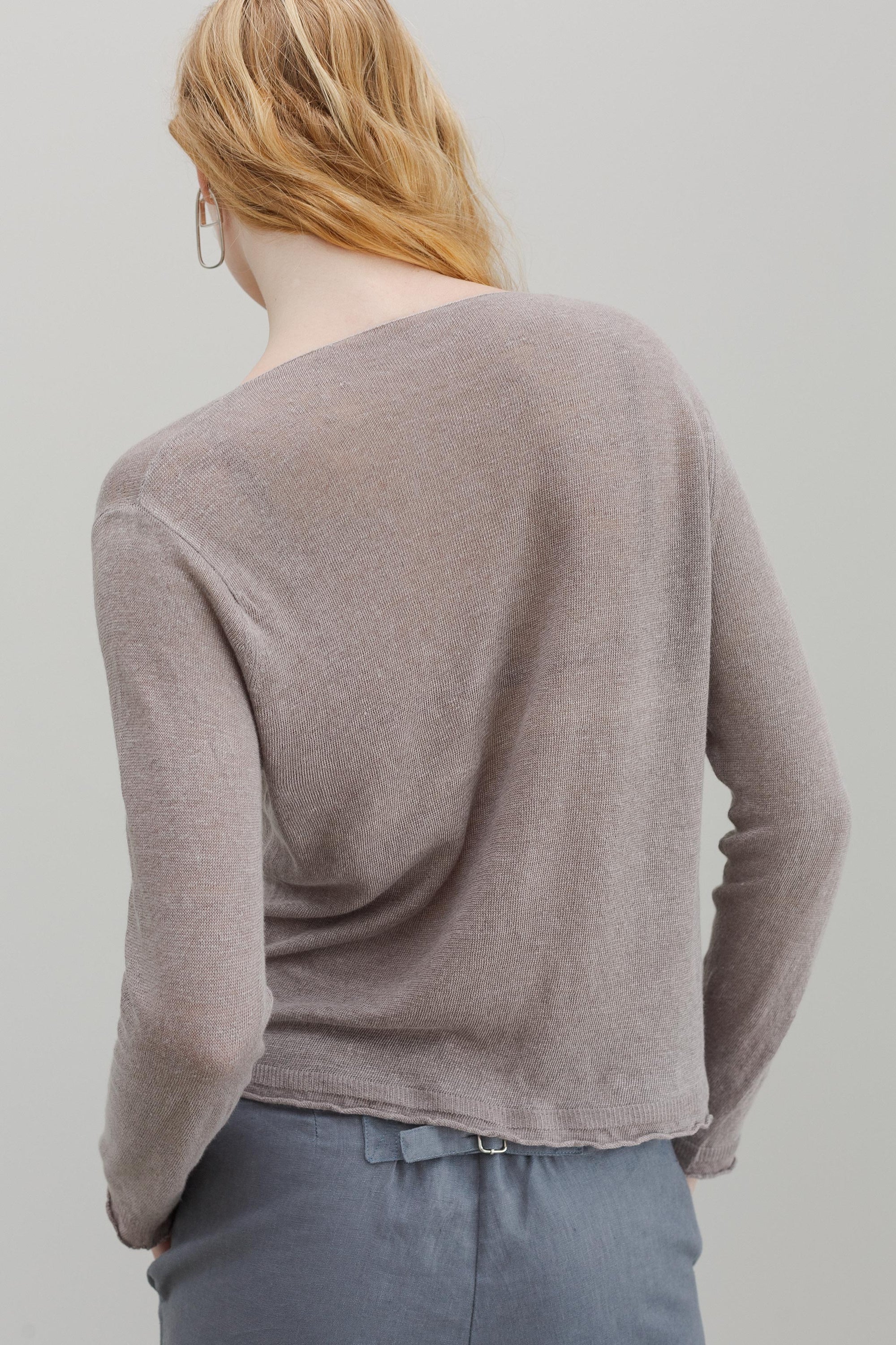 Yana Linen Sweater - Whip