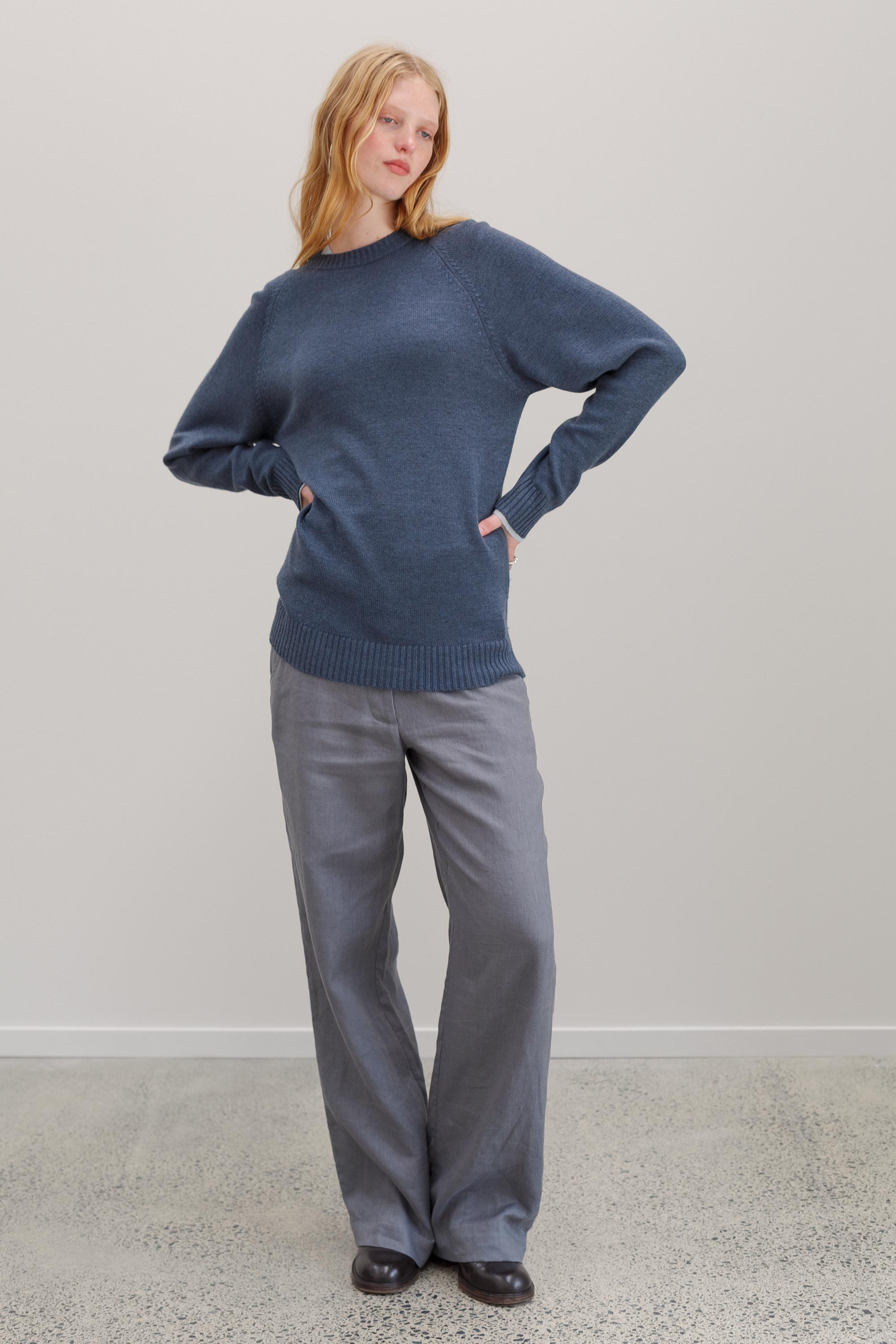 Kove Cashmere Jumper - French Blue