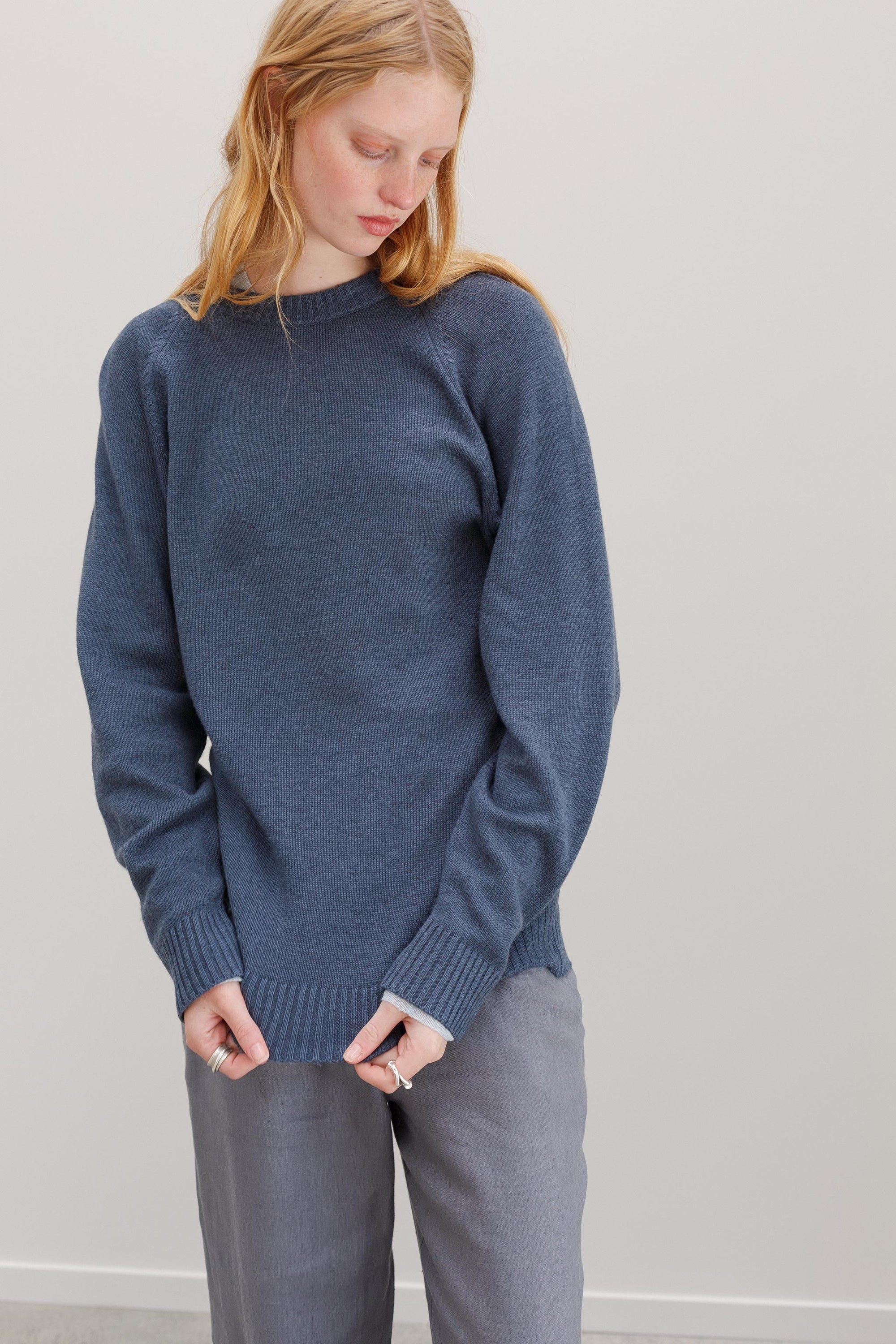 Kove Cashmere Jumper - French Blue