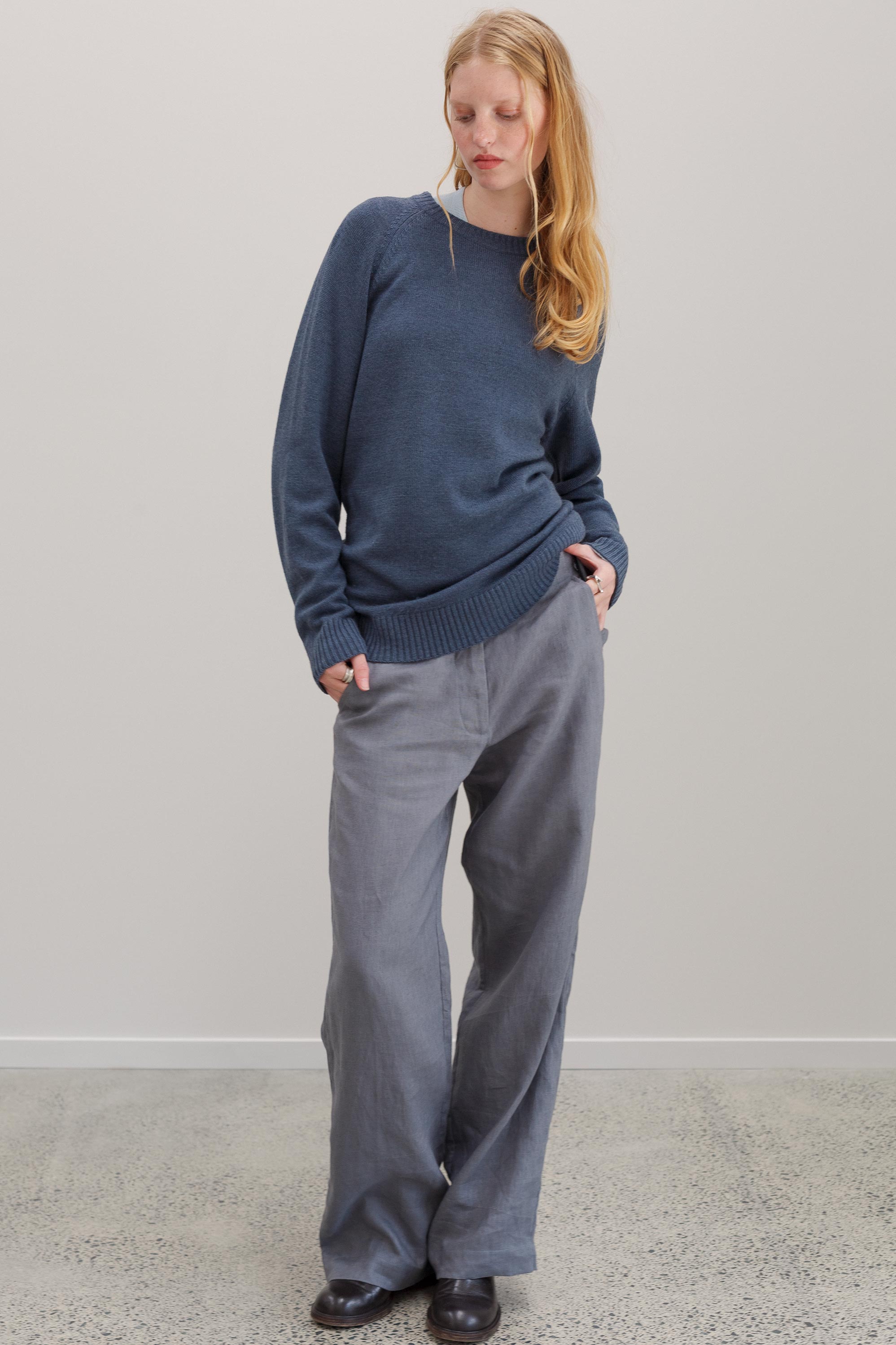 Kove Cashmere Jumper - French Blue