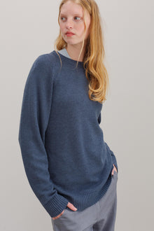 Kove Cashmere Jumper - French Blue
