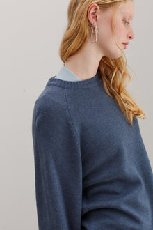 Kove Cashmere Jumper - French Blue