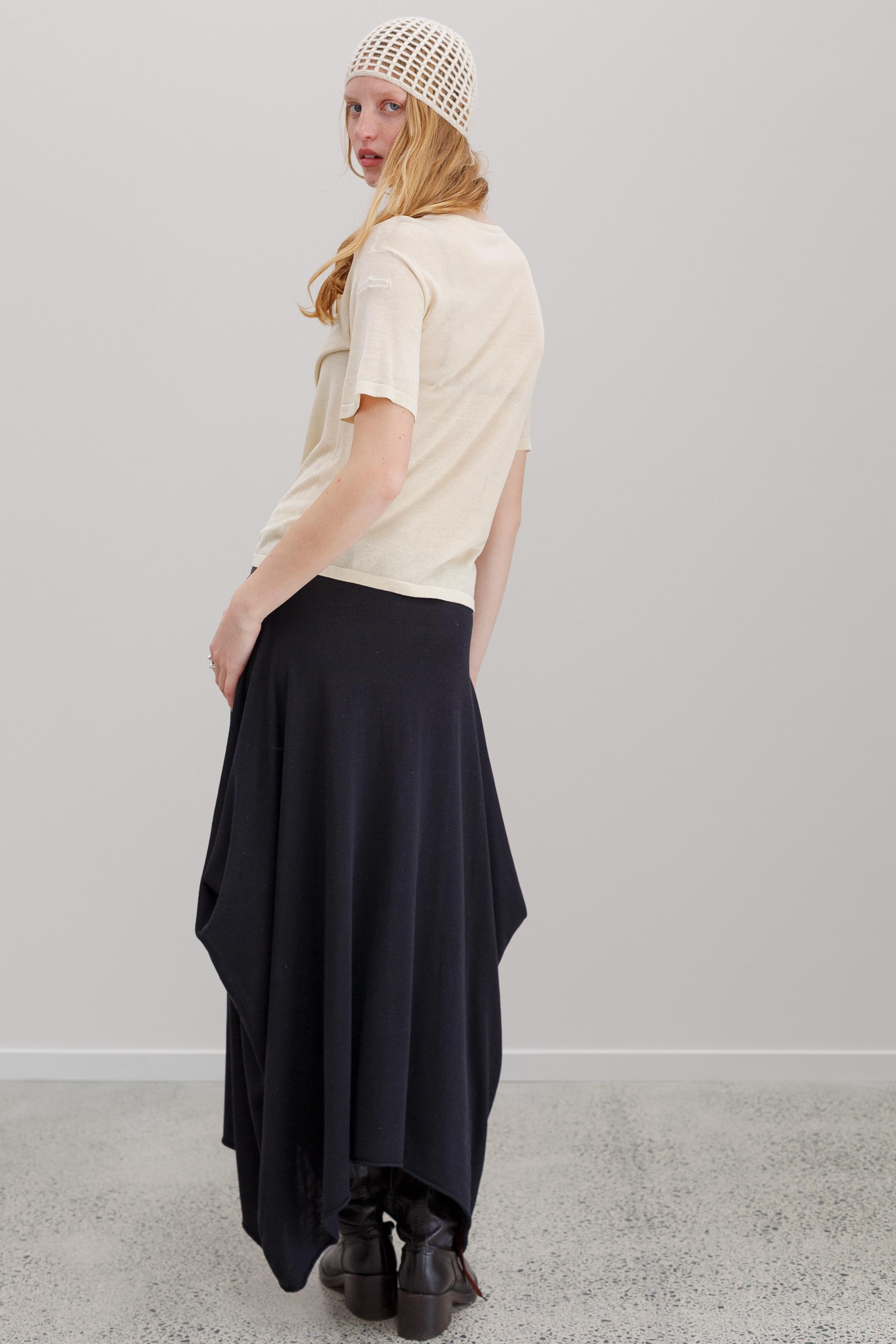 Enso Organic Cotton Skirt - Black