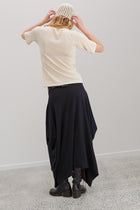 Mink Silk Embroidery Top - Shell