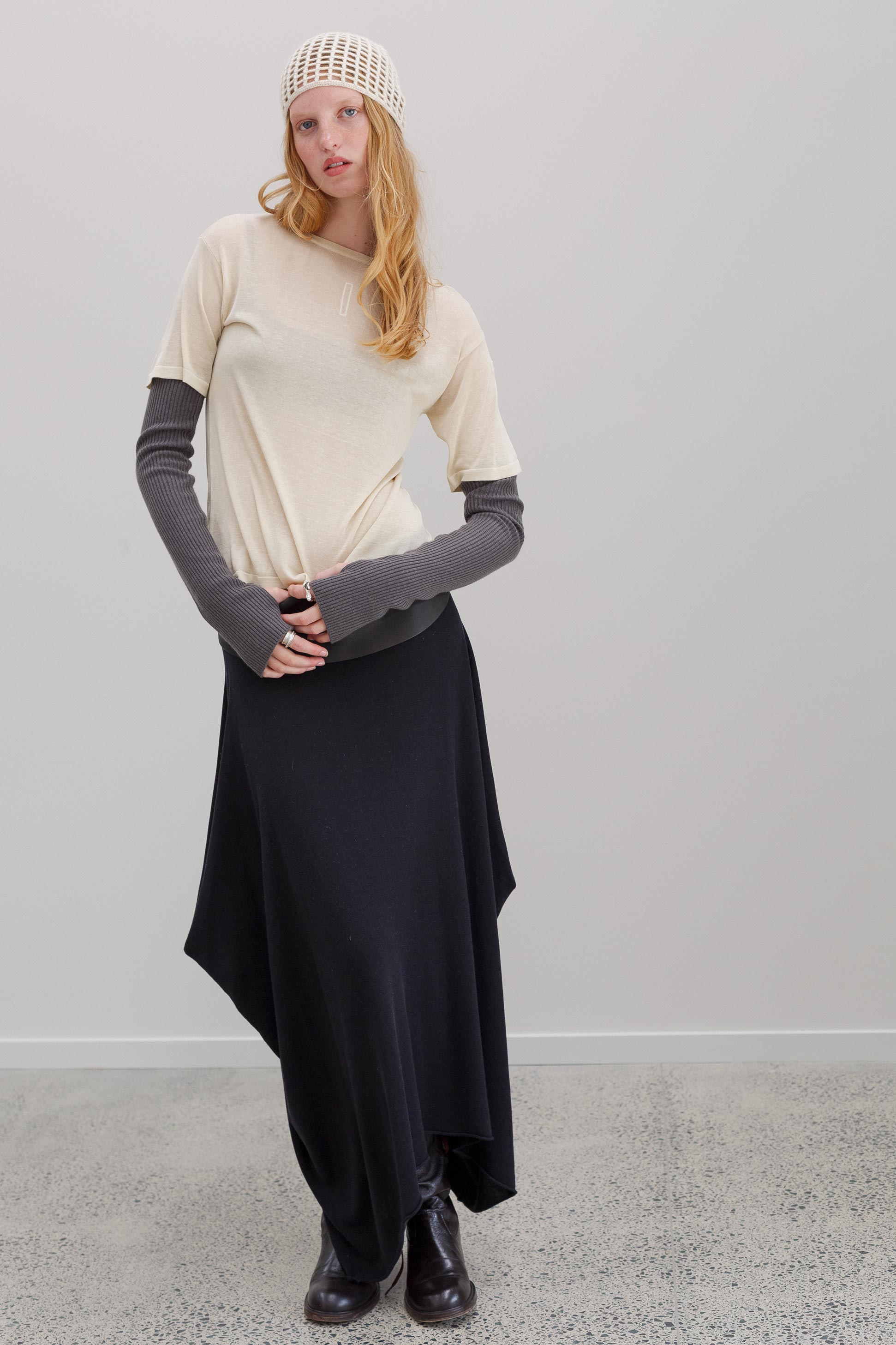 Enso Organic Cotton Skirt - Black
