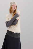 Crochet Cashmere Cap - Cream