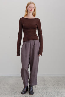Garden Linen Pants - Ash