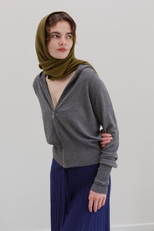 Consuelo Cashmere Scarf - Deep Chartreuse