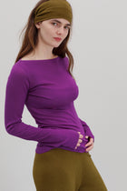 Onure Silk Top - Purple Orchid