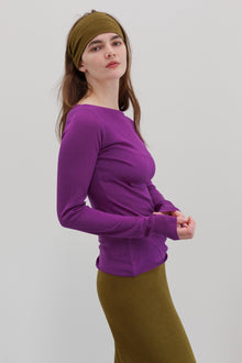 Rei Silk Cashmere Band - Deep Chartreuse