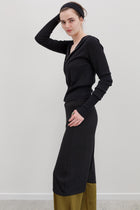 Clume Organic Cotton Skirt - Black