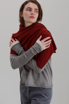 Riva Cashmere Wrap - Red Oxide