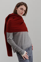 Riva Cashmere Wrap - Red Oxide