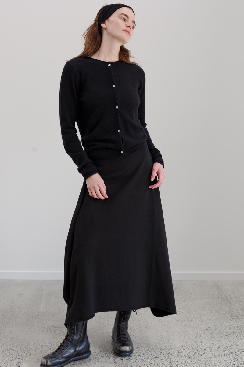 Chimes Cashmere Cardigan - Black