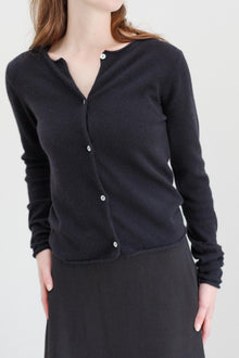 Chimes Merino Cardigan - Black