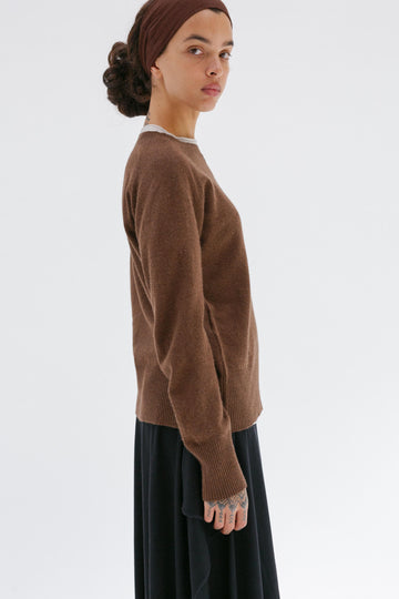 Leith Perino Jumper - Husk