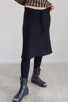 Lyra Cashmere Silk Cape - Black
