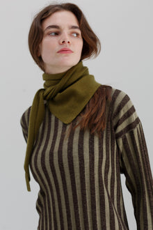 Napoleon Silk Top - Distressed Stripe