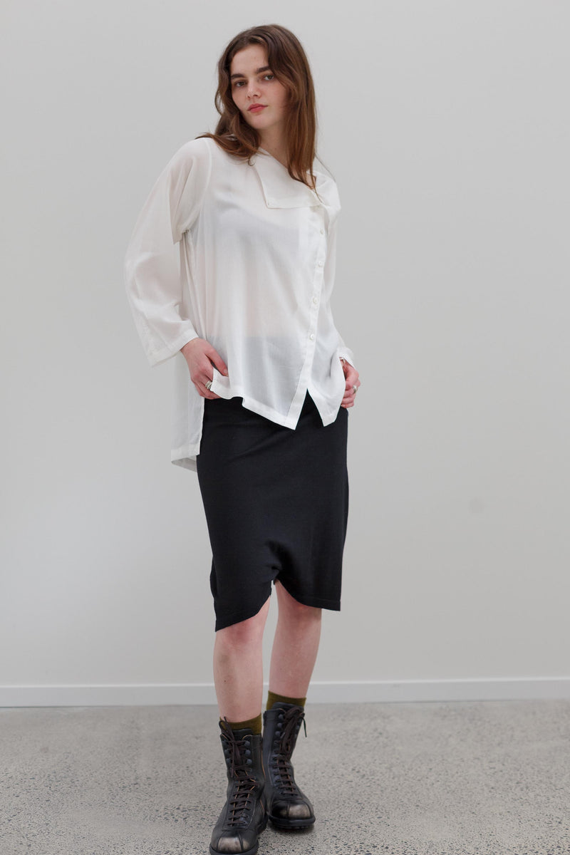 Clume Organic Cotton Skirt - Black