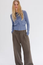 Maverick Linen Pants - Khaki