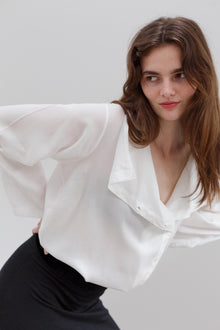 Phlox Tencel Blouse - White