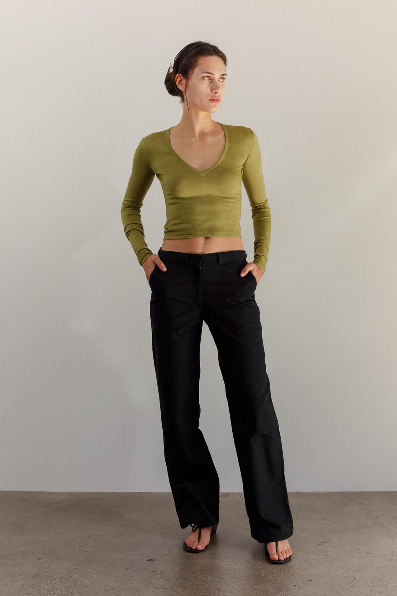 Nori Cashmere Silk Top